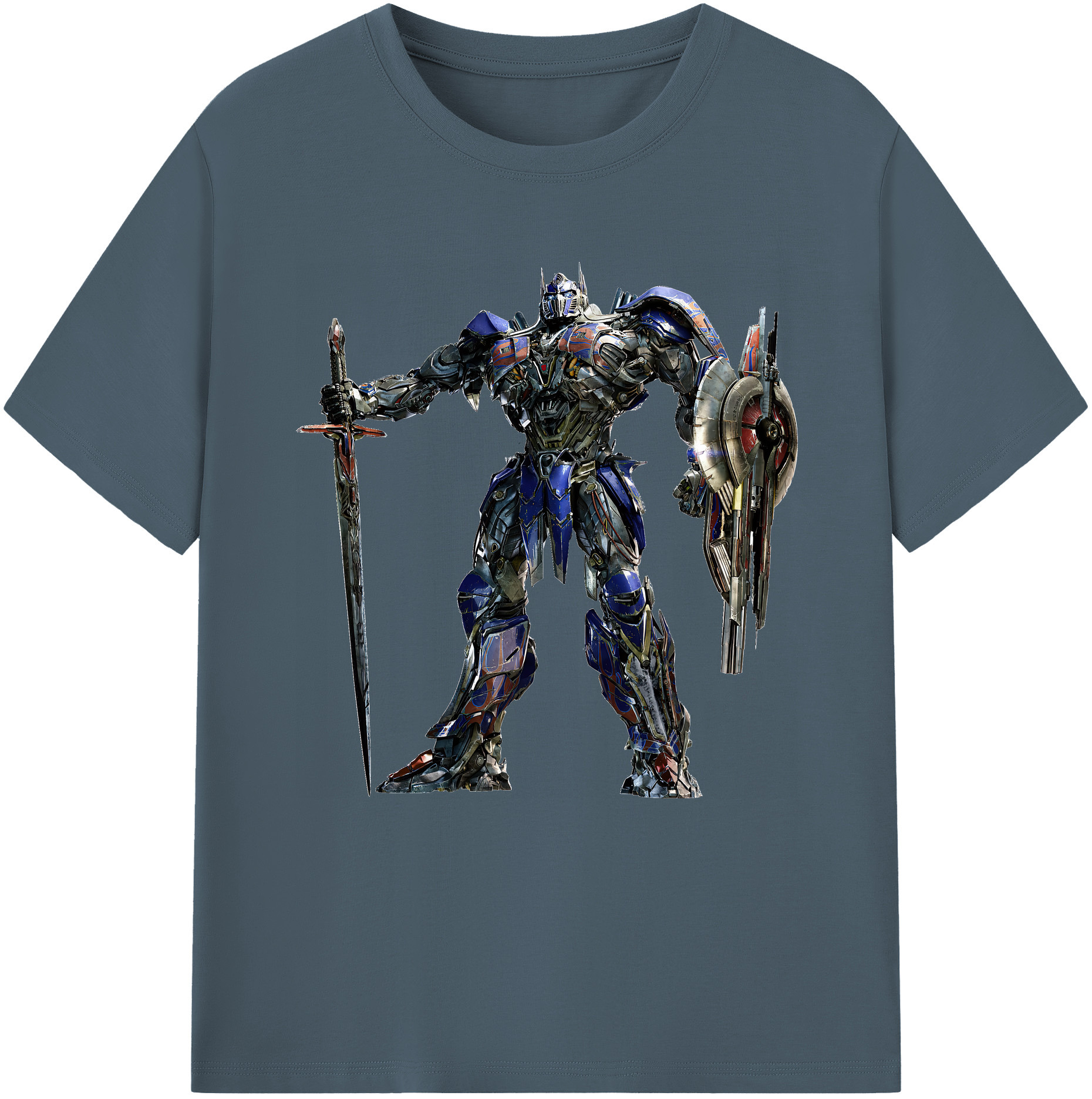（画像用） Transformers トランスフォーマー 綿100％半袖Tシャツ（フロントプリント）